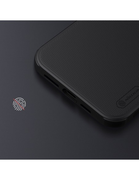 Nillkin Super Frosted Shield Pro patvarus dėklas, dangtelis skirtas iPhone 13 Pro Max, mėlynas