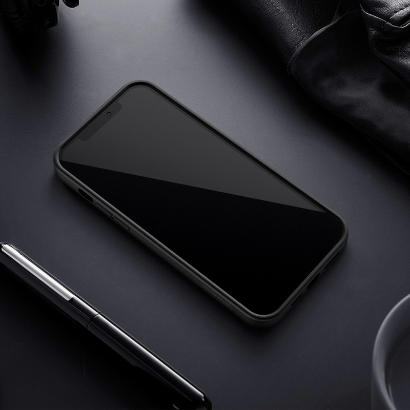 Nillkin Synthetic Fiber Carbon iPhone 13 Pro dėklas juodas