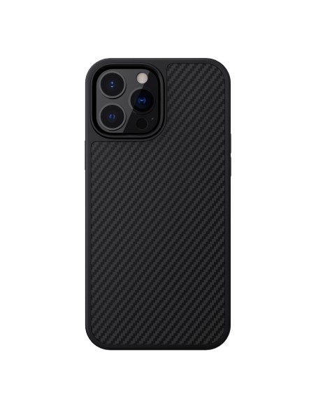 Nillkin Synthetic Fiber Carbon iPhone 13 Pro Max dėklas juodas