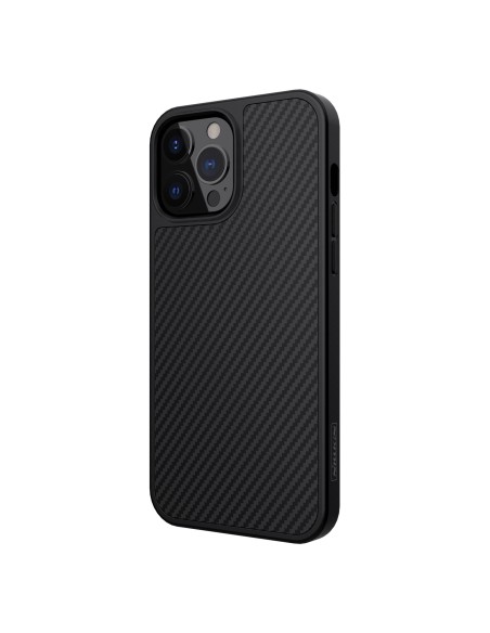 Nillkin Synthetic Fiber Carbon iPhone 13 Pro Max dėklas juodas