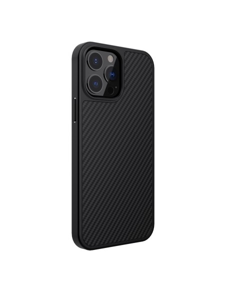 Nillkin Synthetic Fiber Carbon iPhone 13 Pro Max dėklas juodas