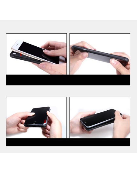 Nillkin Synthetic Fiber Carbon iPhone 13 Pro Max dėklas juodas