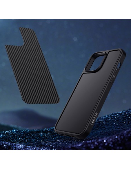 Nillkin Synthetic Fiber Carbon iPhone 13 Pro Max dėklas juodas