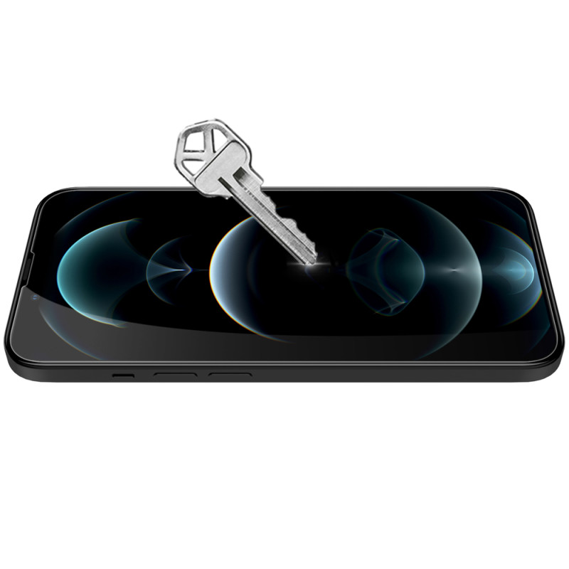Nillkin CP+PRO itin plonas viso ekrano grūdintas stiklas su 0,2 mm rėmeliu 9H iPhone 13 mini juodas