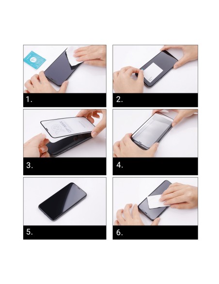 Nillkin CP+PRO itin plonas viso ekrano grūdintas stiklas su 0,2 mm rėmeliu 9H iPhone 13 mini juodas Nillkin CP+PRO itin plonas viso ekrano grūdintas stiklas su 0,2 mm rėmeliu 9H iPhone 13 mini juodas