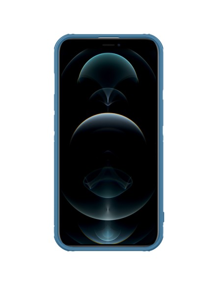 Nillkin Cyclops Case tvirtas dėklas su fotoaparato dangteliu ir sulankstomu stovu iPhone 13 mėlynam Nillkin Cyclops Case tvirtas dėklas su fotoaparato dangteliu ir sulankstomu stovu iPhone 13 mėlynam