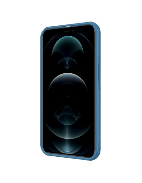 Nillkin Cyclops Case tvirtas dėklas su fotoaparato dangteliu ir sulankstomu stovu iPhone 13 mėlynam Nillkin Cyclops Case tvirtas dėklas su fotoaparato dangteliu ir sulankstomu stovu iPhone 13 mėlynam