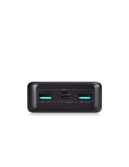 Powerbank 20000mAh Dazzling Series 22,5W juoda