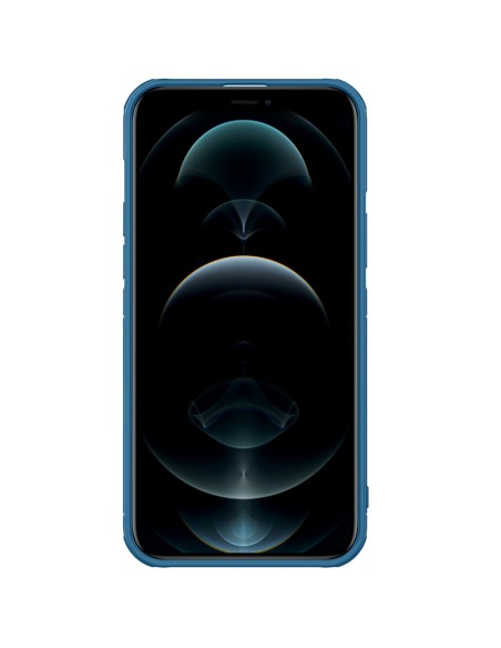 Nillkin Cyclops Case patvarus dėklas su fotoaparato dangteliu ir sulankstomu stovu iPhone 13 Pro Max mėlynai Nillkin Cyclops Case patvarus dėklas su fotoaparato dangteliu ir sulankstomu stovu iPhone 13 Pro Max mėlynai