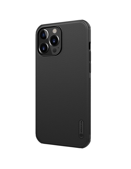 Nillkin Super Frosted Shield sustiprintas dėklas, dangtelis iPhone 13 Pro, juodas Nillkin Super Frosted Shield sustiprintas dėklas, dangtelis iPhone 13 Pro, juodas