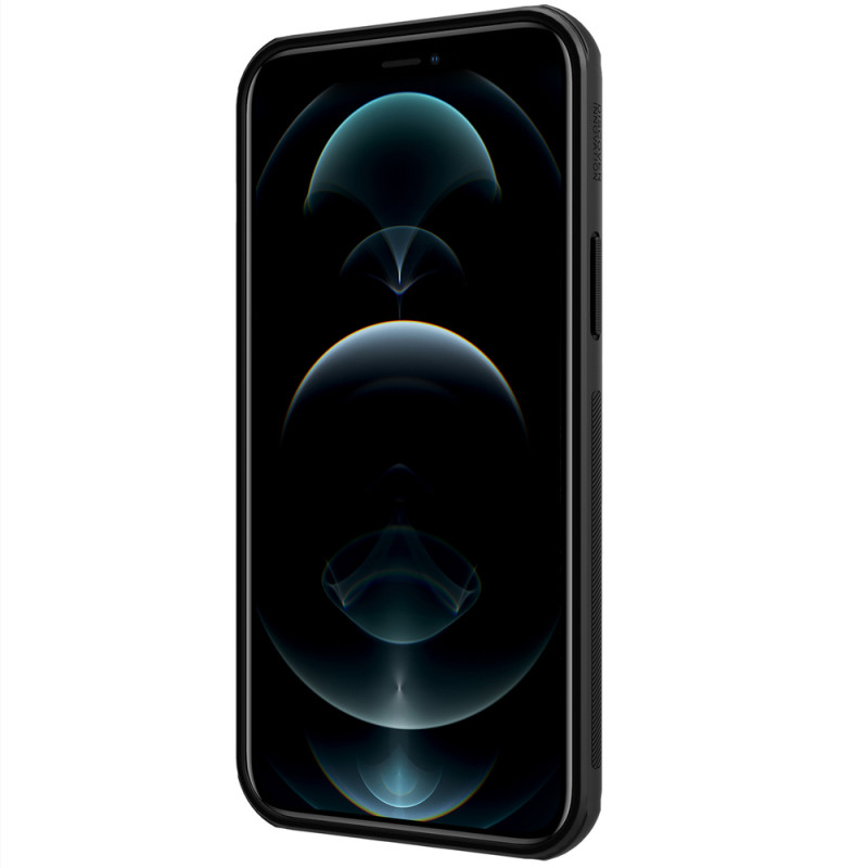Nillkin Super Frosted Shield sustiprintas dėklas, dangtelis iPhone 13 Pro, juodas