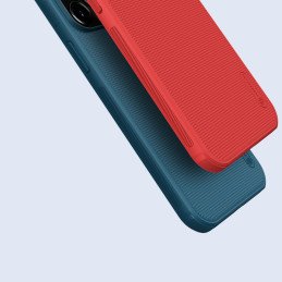 Nillkin Super Frosted Shield sustiprintas dėklas, dangtelis iPhone 13 Pro, mėlynas