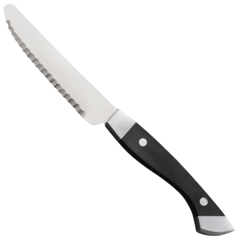 Kepsnių peilis su dantimis, nerūdijančio plieno POM rankena, ilgis 130 mm - Hendi 841082 Kepsnių peilis su dantimis, nerūdijančio plieno POM rankena, ilgis 130 mm - Hendi 841082