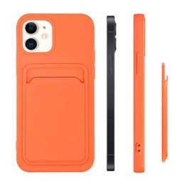 Kortelės dėklas, silikoninis piniginės dėklas su kortelės lizdu dokumentams, skirtas Xiaomi Redmi Note 10 / Redmi Note 1...