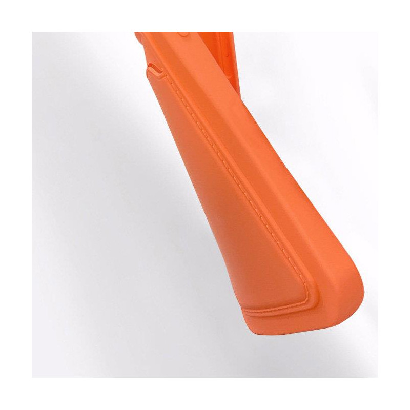 Card Case silikoninis piniginės dėklas su kišene kortelėms ir dokumentams Samsung Galaxy A22 4G red