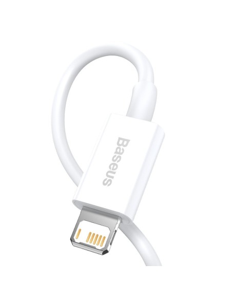 Superior kabelis USB laidas iPhone Lightning 2.4A 1m White