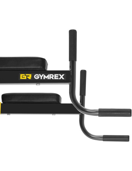 Prie sienos tvirtinamas turėklas pilvo pratimams, rankoms, krūtinei iki 120 kg