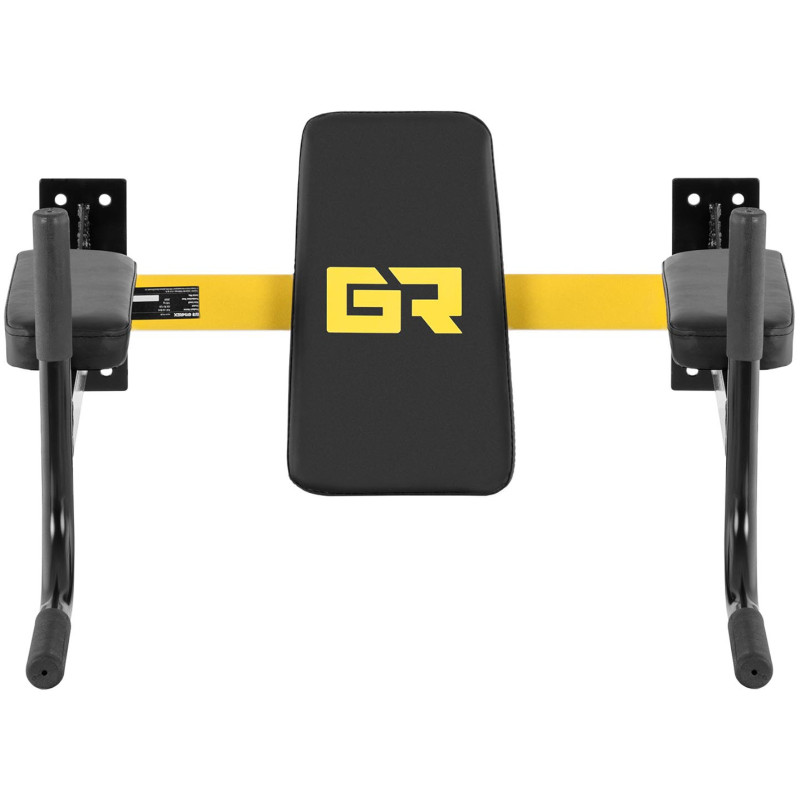 Prie sienos tvirtinamas turėklas pilvo pratimams, rankoms, krūtinei iki 120 kg