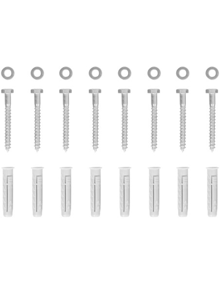 Prie sienos tvirtinamas turėklas pilvo pratimams, rankoms, krūtinei iki 120 kg