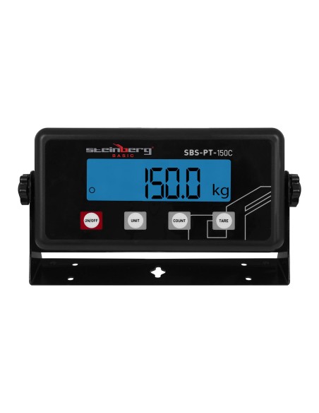 Pramoninės pašto siuntinių svarstyklės 150kg / 20g LED Steinberg Systems SBS-PT-150C Pramoninės pašto siuntinių svarstyklės 150kg / 20g LED Steinberg Systems SBS-PT-150C