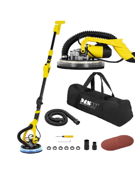 Teleskopinis žirafinis šlifuoklis gipsiniams tinkams 750 W, ilgis 180 cm, sk. 225 mm Teleskopinis žirafinis šlifuoklis gipsiniams tinkams 750 W, ilgis 180 cm, sk. 225 mm