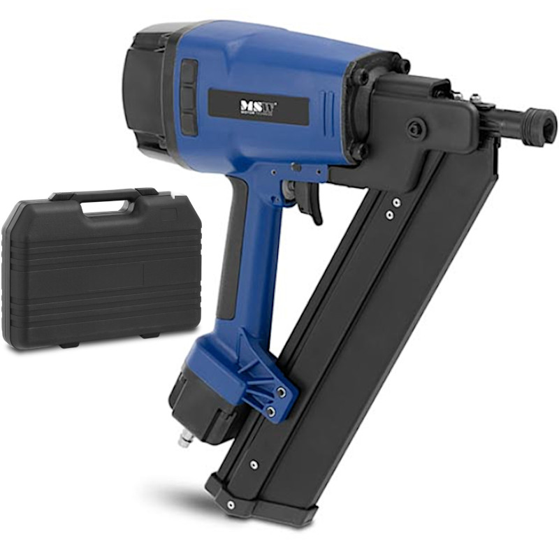 Pneumatinis vinių pistoletas vinims 50 - 90 mm iki 70 vnt - komplektas