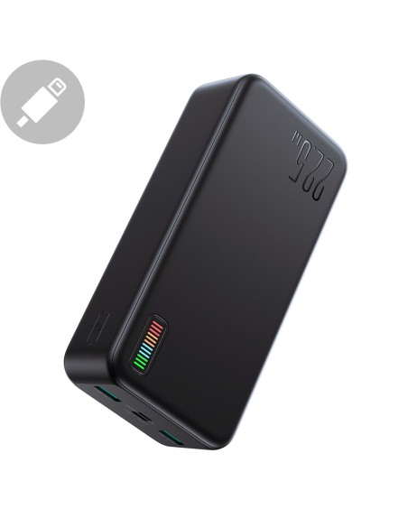 Powerbank 30000mAh Dazzling Series 22,5W juoda