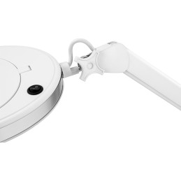 Kosmetikos lempa su padidinamuoju stiklu stalui 5 dpi 60x LED diam. 127 mm
