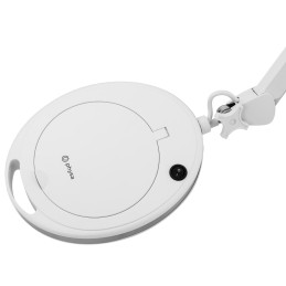 Kosmetikos lempa su padidinamuoju stiklu stalui 5 dpi 60x LED diam. 127 mm