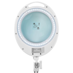 Kosmetikos lempa su padidinamuoju stiklu stalui 5 dpi 60x LED diam. 127 mm