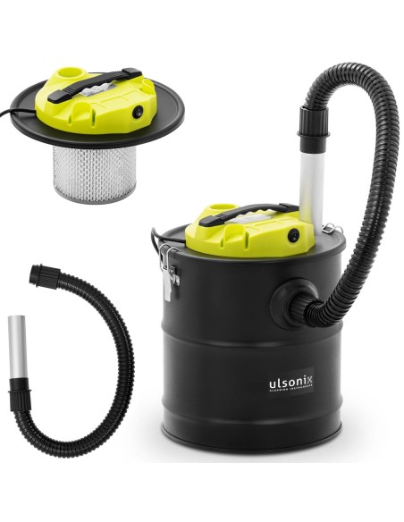 Židinio pelenų siurblys su HEPA filtru, žarnos ilgis 80 cm 1,2 kW 20 l Židinio pelenų siurblys su HEPA filtru, žarnos ilgis 80 cm 1,2 kW 20 l