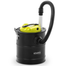 Židinio pelenų siurblys su HEPA filtru, žarnos ilgis 80 cm 1,2 kW 20 l