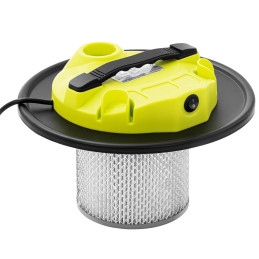 Židinio pelenų siurblys su HEPA filtru, žarnos ilgis 80 cm 1,2 kW 20 l
