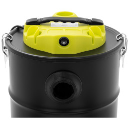 Židinio pelenų siurblys su HEPA filtru, žarnos ilgis 80 cm 1,2 kW 20 l
