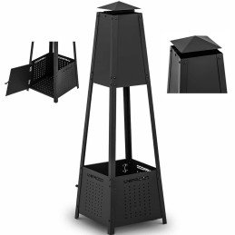Židinys terasa sodo židinys 30 x 30 x 100