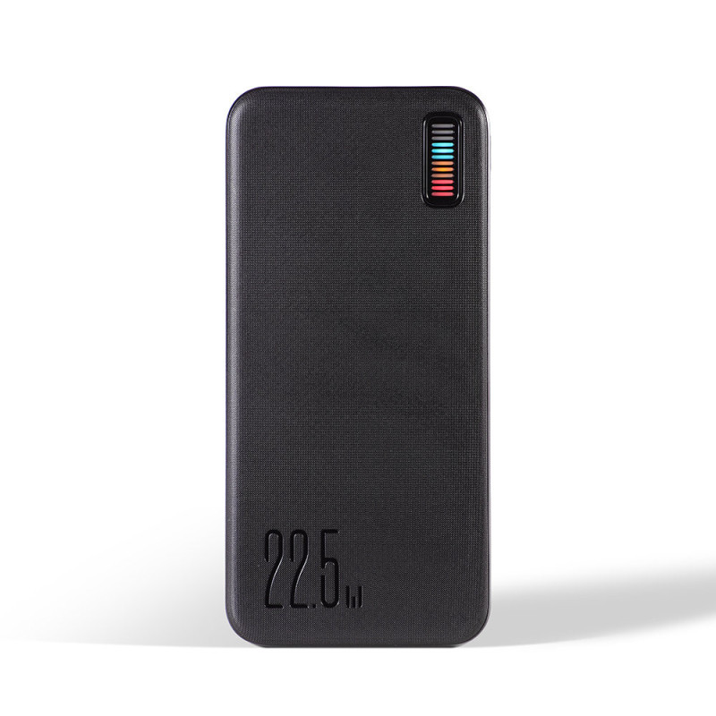 Powerbank 30000mAh Dazzling Series 22,5W juoda