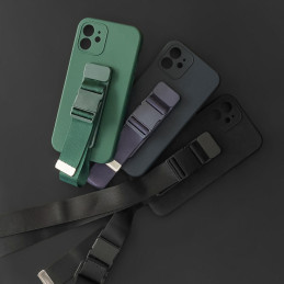 Virvės dėklas, gelio dėklas su virvele, grandinėle, piniginė, iPhone 13 mini geltona