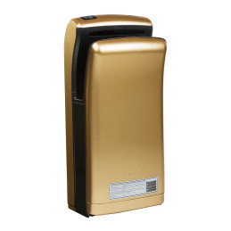 Sieninis kišeninis elektrinis auksinis rankų džiovintuvas 1200W Physa Bari auksinis