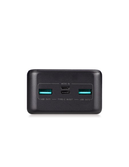 Powerbank 30000mAh Dazzling Series 22,5W juoda