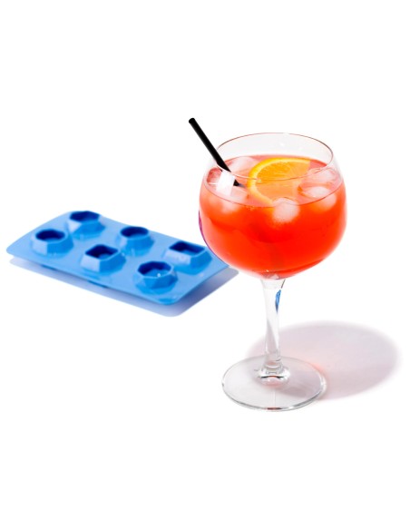 Ledo kubelių gaminimo mašina silikoninė ledo kubelių forma 6 x DIAMOND