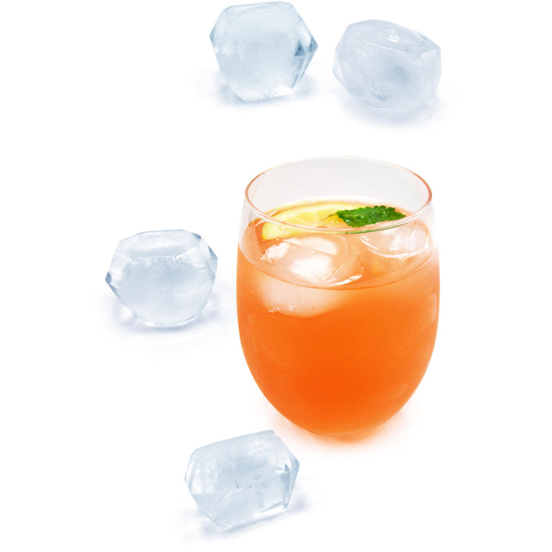 Ledo kubelių gaminimo mašina silikoninė ledo kubelių forma 6 x DIAMOND