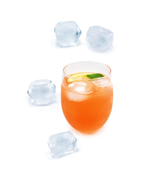 Ledo kubelių gaminimo mašina silikoninė ledo kubelių forma 6 x DIAMOND