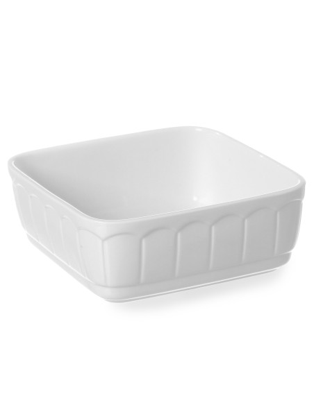 Kvadratinė porcelianinė kepimo indas RUSTICA 165x165x70mm - Hendi 786352 Kvadratinė porcelianinė kepimo indas RUSTICA 165x165x70mm - Hendi 786352