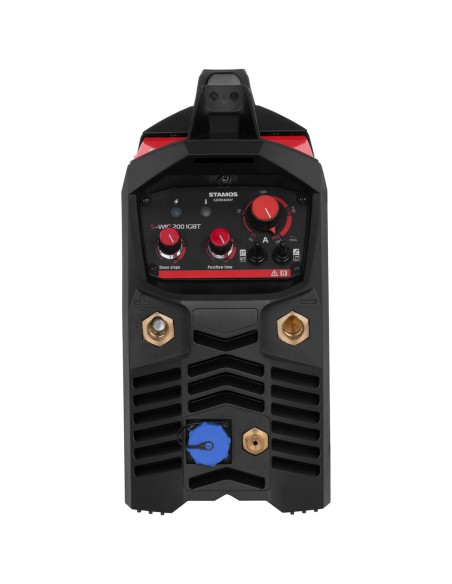 Inverterinis suvirintojas IGBT TIG MMA 2T/4T ARC-Force Anti Stick 200A Stamos Vokietija Inverterinis suvirintojas IGBT TIG MMA 2T/4T ARC-Force Anti Stick 200A Stamos Vokietija