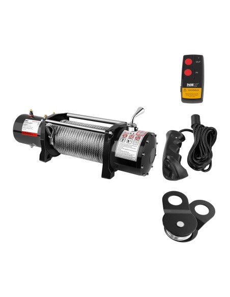 Gervė visureigio automobilio gervė su nuotolinio valdymo lynu 28 m traukimo galia 4310 kg + skriemulio blokas 8 T Gervė visureigio automobilio gervė su nuotolinio valdymo lynu 28 m traukimo galia 4310 kg + skriemulio blokas 8 T