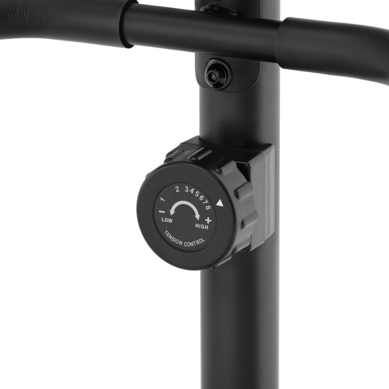 Stacionarus dviratis treniruoklis su smagračiu 4 kg LCD iki 110 kg