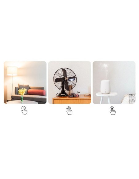 ZigBee belaidžio nuotolinio valdymo pulto mygtuko mygtuko jungiklis baltas SNZB-01