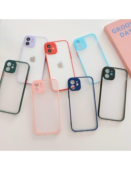 Milky Case Silikoninis lankstus permatomas dėklas, skirtas Xiaomi Redmi 9T Red