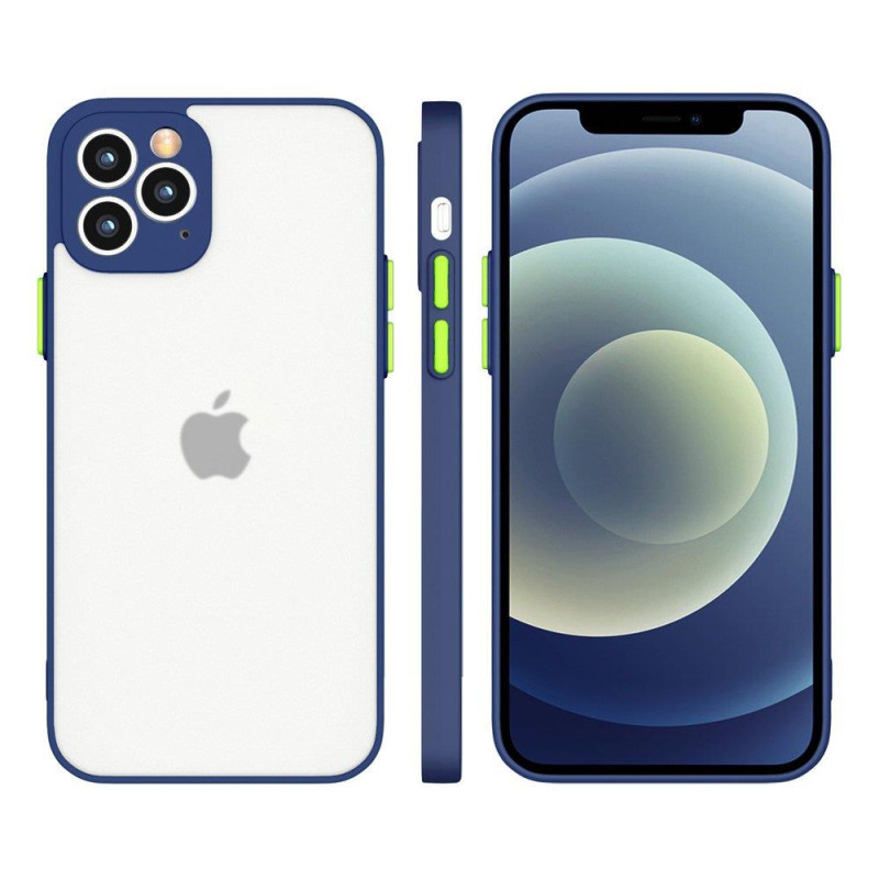 Milky Case Silikoninis lankstus permatomas dėklas, skirtas Xiaomi Redmi Note 10 / Redmi Note 10S tamsiai mėlynai Milky Case Silikoninis lankstus permatomas dėklas, skirtas Xiaomi Redmi Note 10 / Redmi Note 10S tamsiai mėlynai