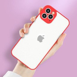 Milky Case Silikoninis lankstus permatomas dėklas, skirtas Xiaomi Redmi Note 10 / Redmi Note 10S Pink